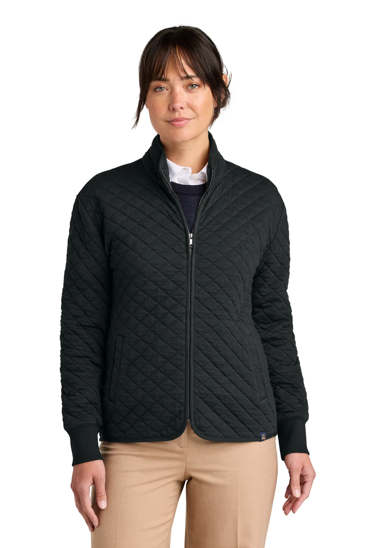 Brooks Brothers® Women's Diamond Quilt Full-Zip