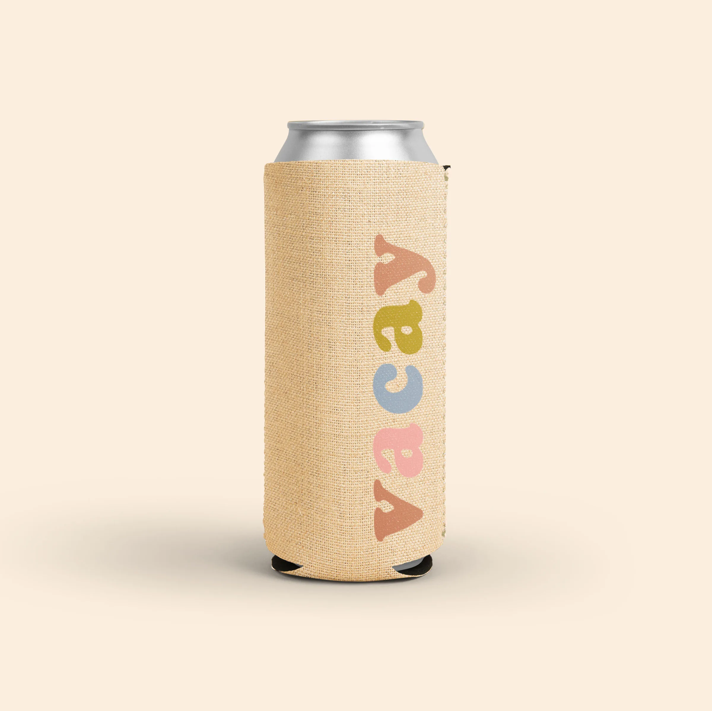 24 Oz. Burlap Neoprene Kolder Kaddy® Beverage Insulator