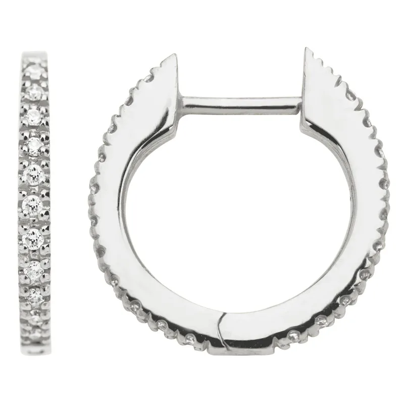Jilco Inc Diamond Huggie - .075twt