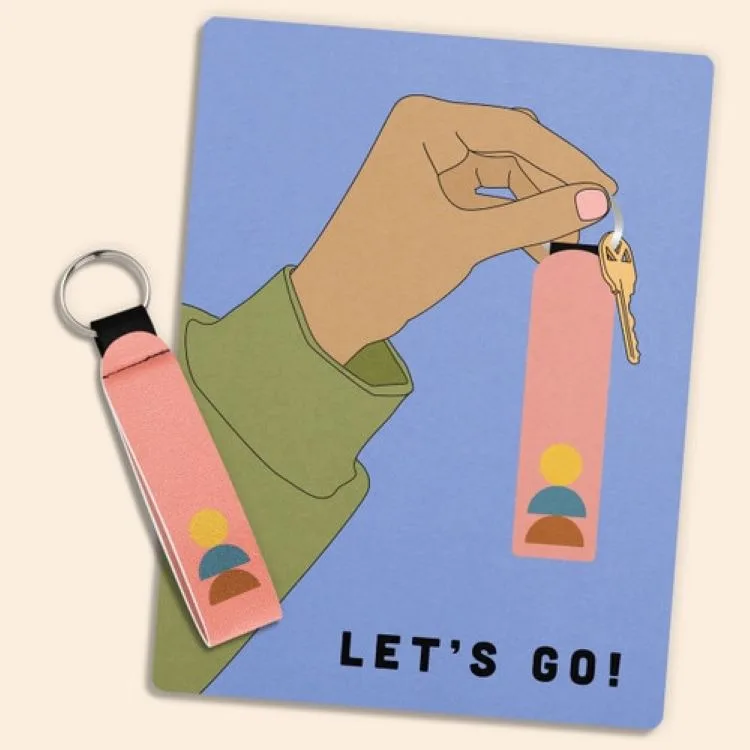 Wrist Strap Key Holder Mailer view 2