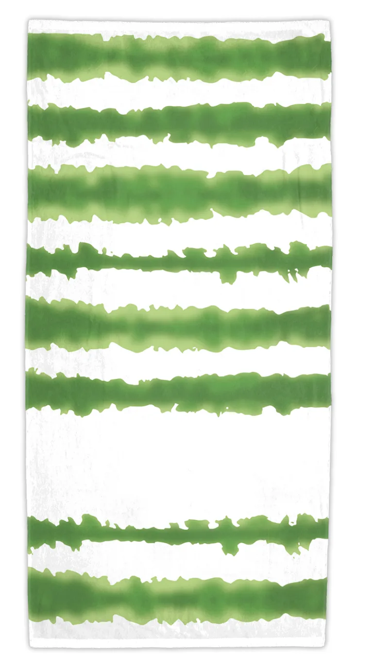 Good Vibes Cabana Stripe Beach Towel™ view 5