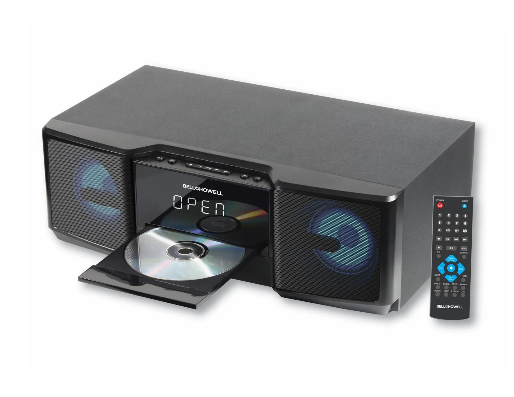 Bell+Howell High Definition 20 Watt Bluetooth Stereo Speaker System - Black