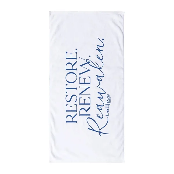 Resort Beach Towel (White) view 4