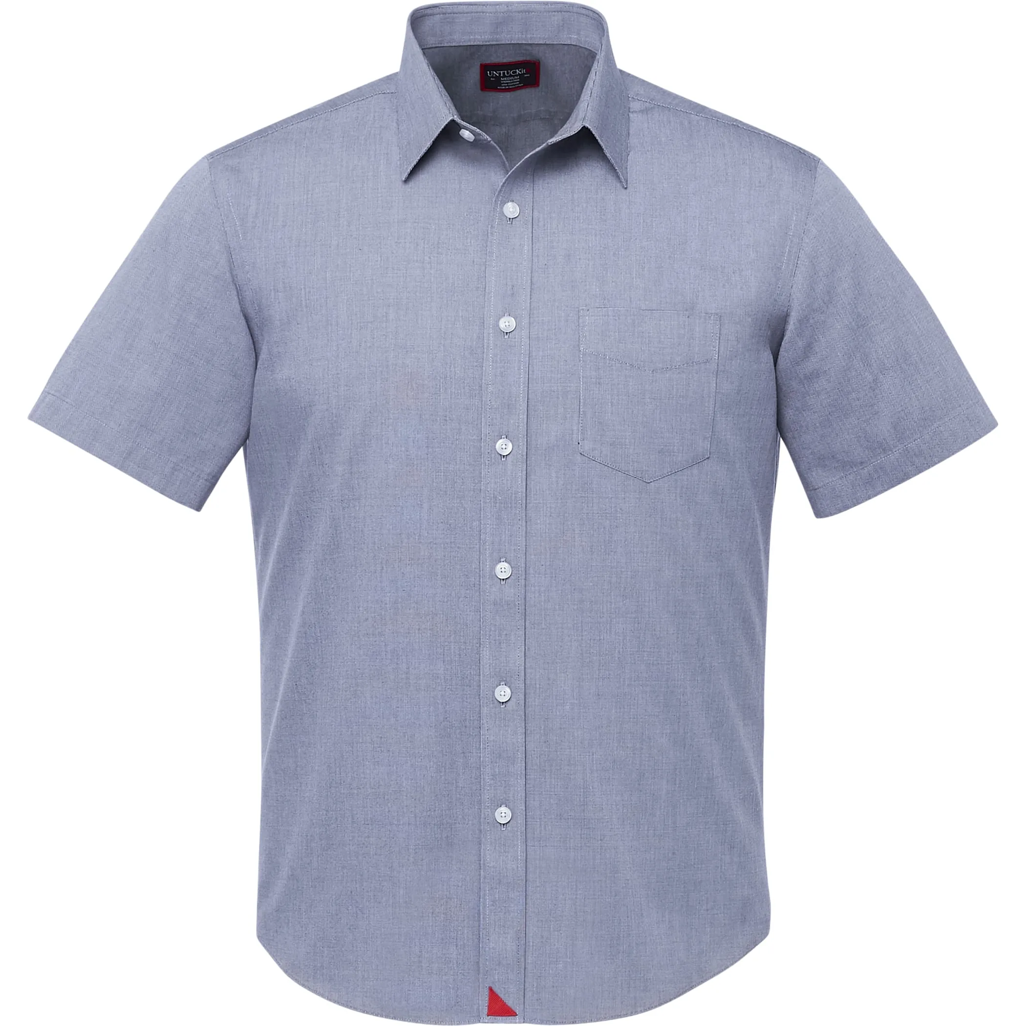 Men's UNTUCKit Petrus Wrinkle-Free Short Sleeve Button Up Shirt view 2