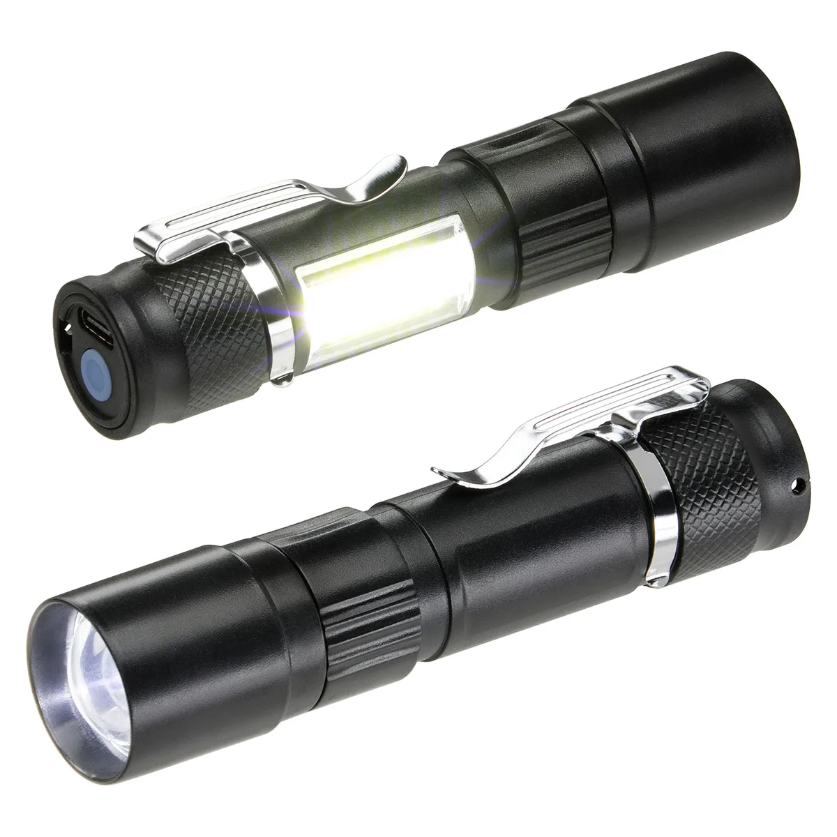 Sentinel Rechargeable COB Worklight & LED Flashlight view 2