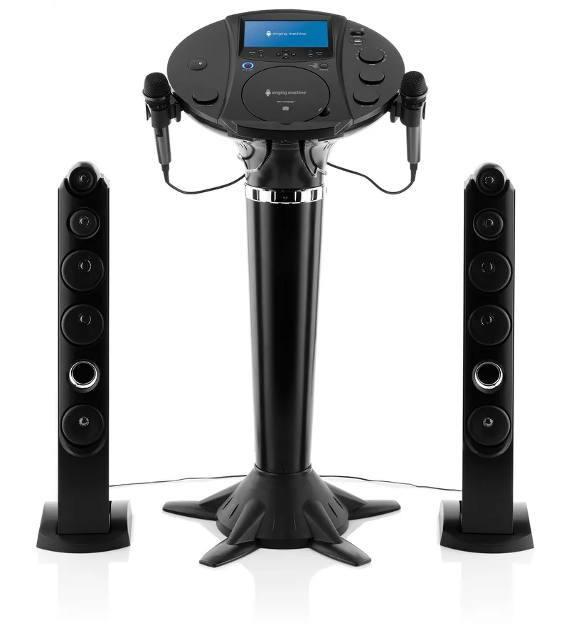 Singing Machine Bluetooth Pedestal Karaoke System