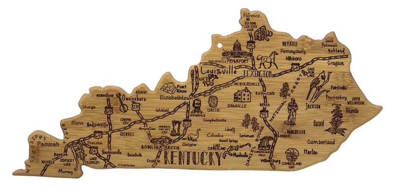Destination Kentucky Cutting & Serving Board