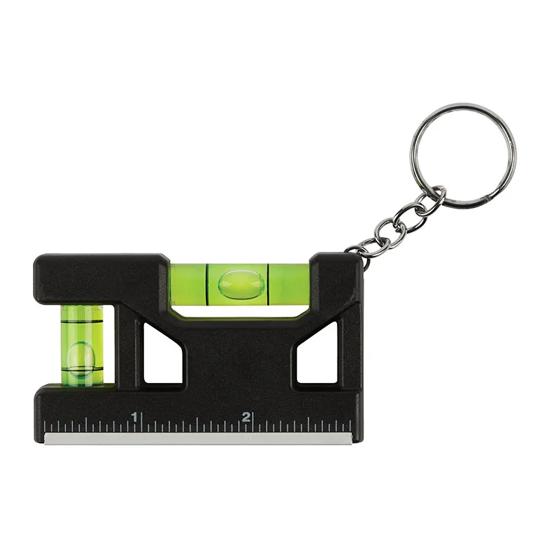 Hank 3" Level / Ruler Keyring view 2