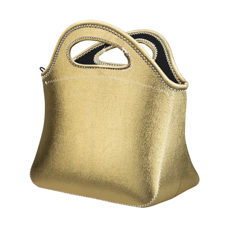 Klutch Metallic Neoprene Lunch Bag view 2