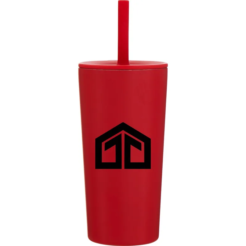 20 oz Parade Travel Tumbler (Matte Red)