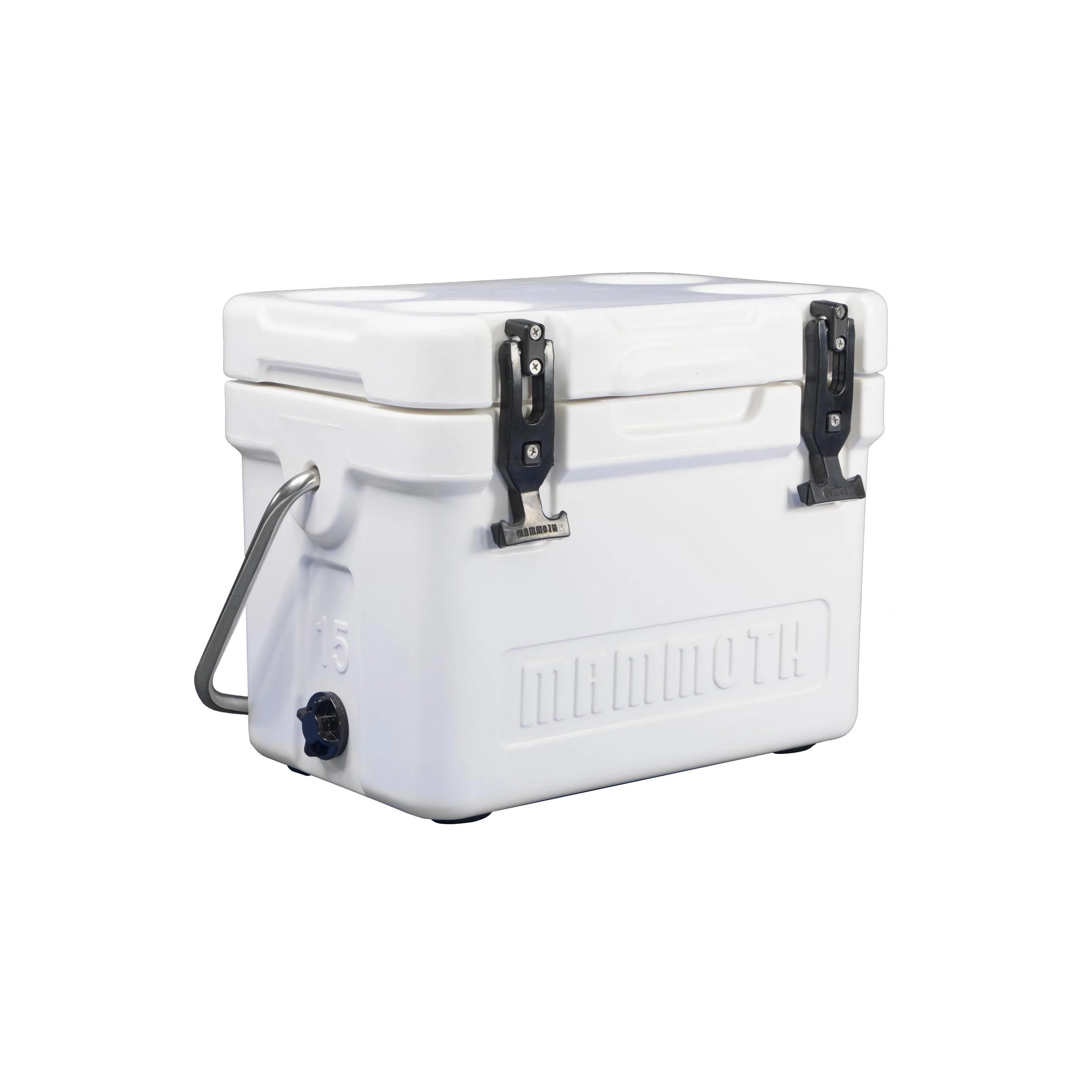 Mammoth Coolers Cruiser 15 Qt. Rotomolded White Cooler