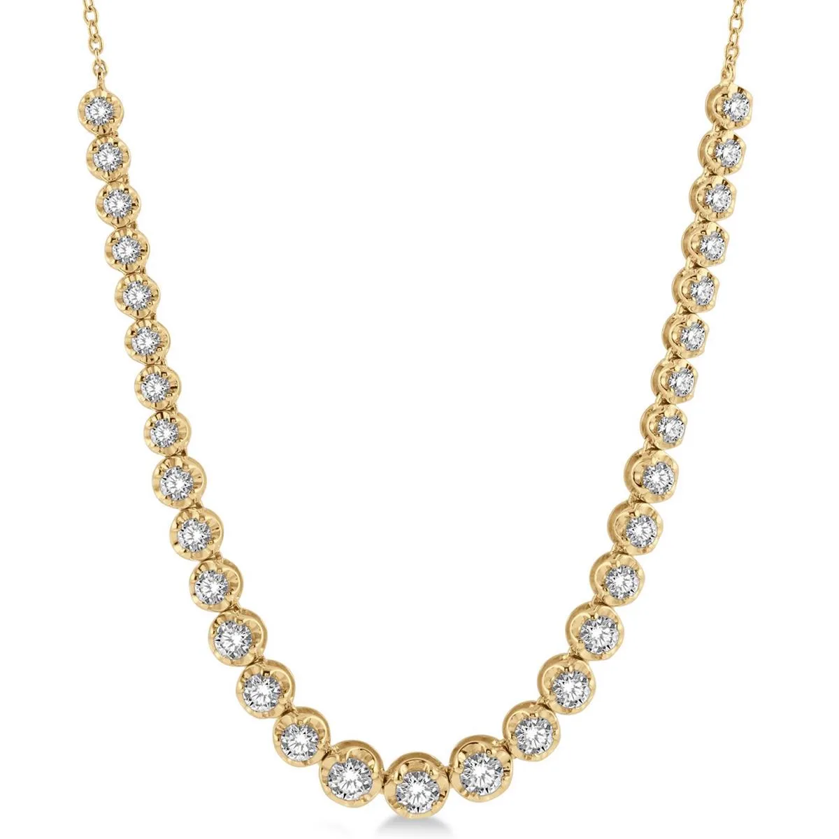 Jilco Inc 31 Brilliant-Cut Diamond Necklace