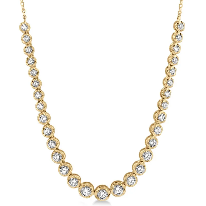 Jilco Inc 31 Brilliant-Cut Diamond Necklace