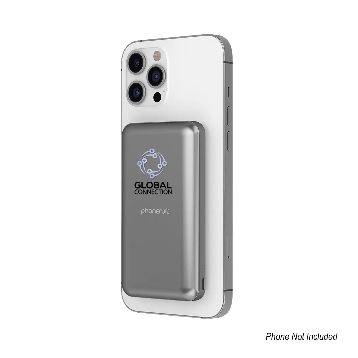 10,000mah Phonesuit® Mag Max Wireless Portable Pocket Charger & Battery Pack view 2