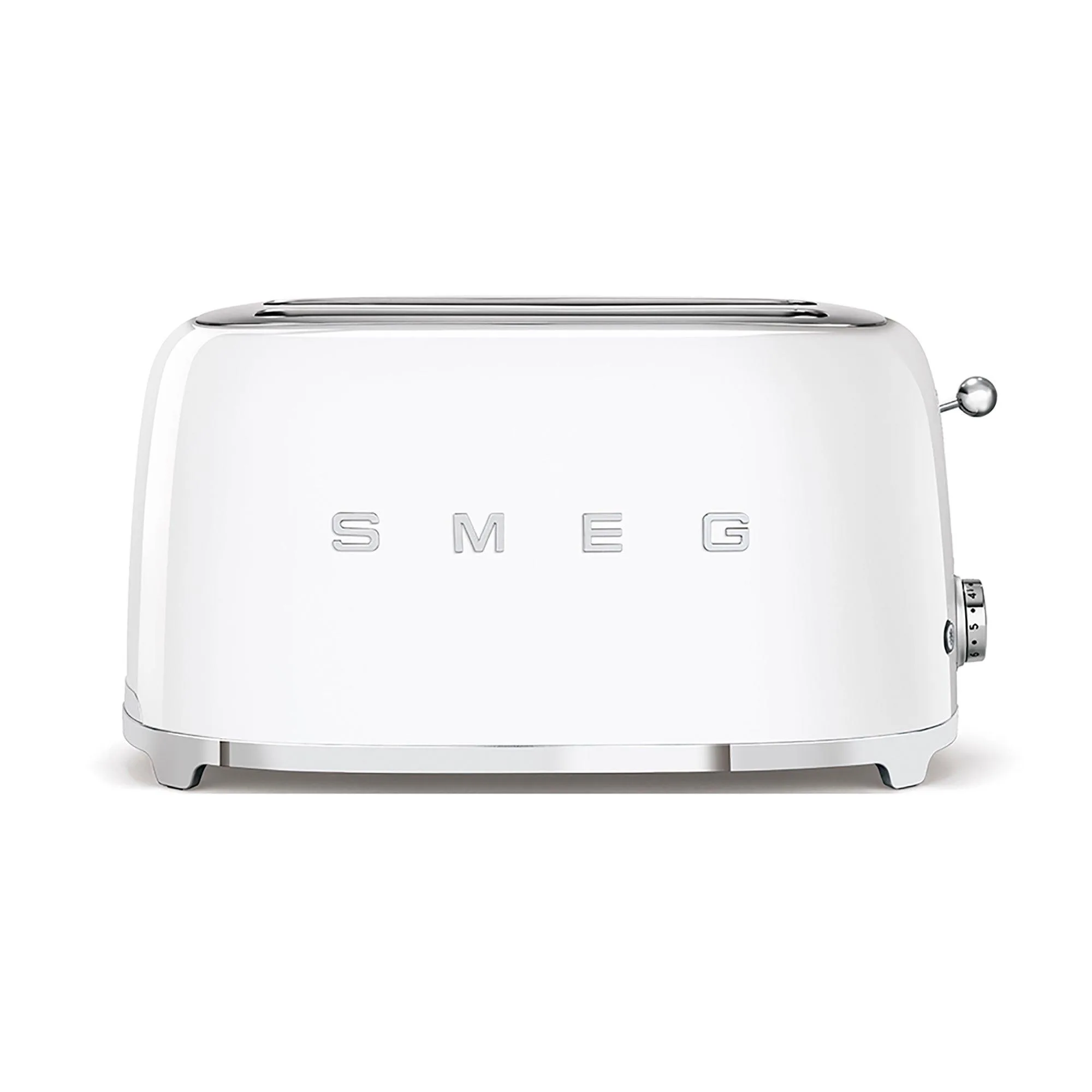 Smeg 50's Retro Style 2 Slot 4 Slice Toaster White