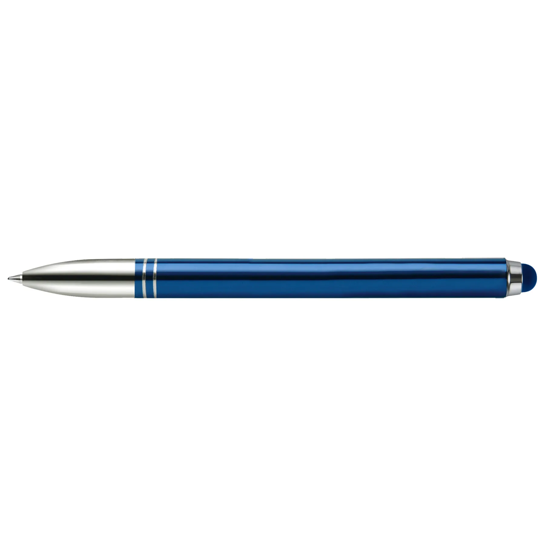 Blue/Silver Blank Back View
