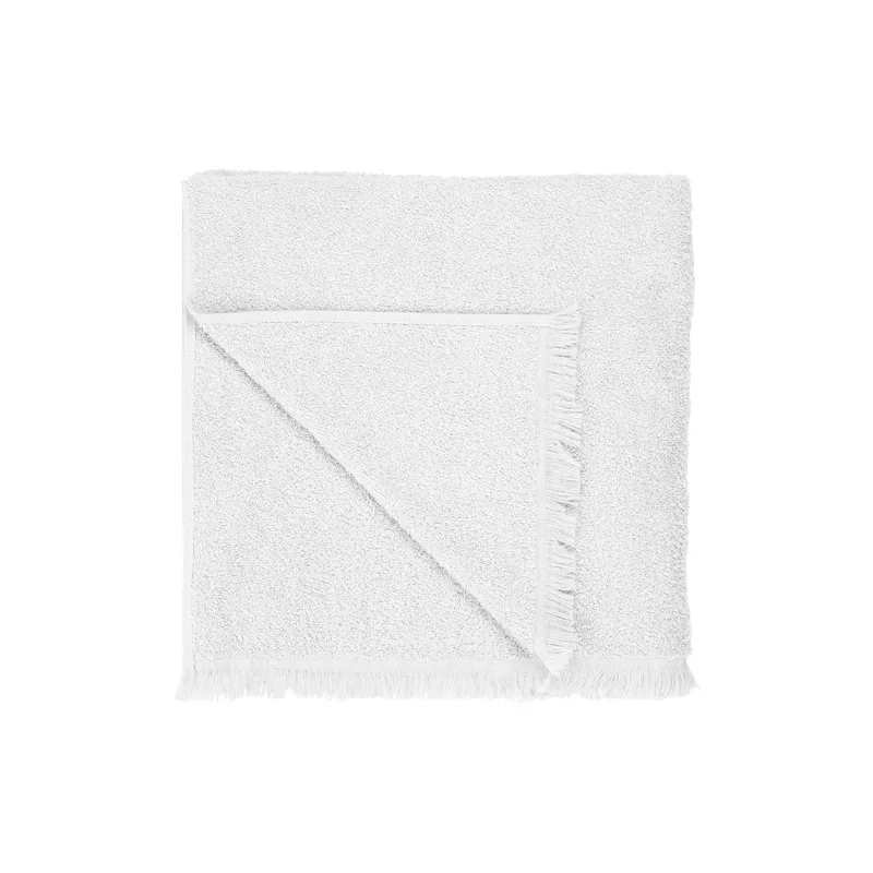 Blomus Frino Fringed Organic Cotton Terry Bath Towel
