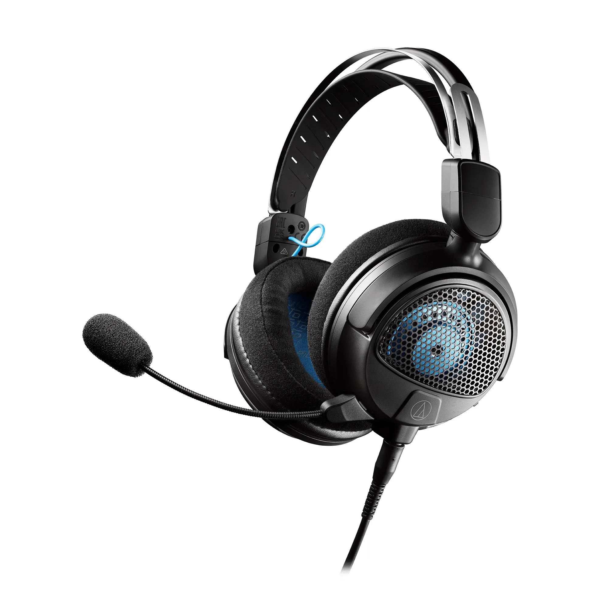Audio-Technica Usb High-Fidelity Open-Back Gaming Headset - Black