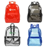 Columbus Clear Backpack — Blue