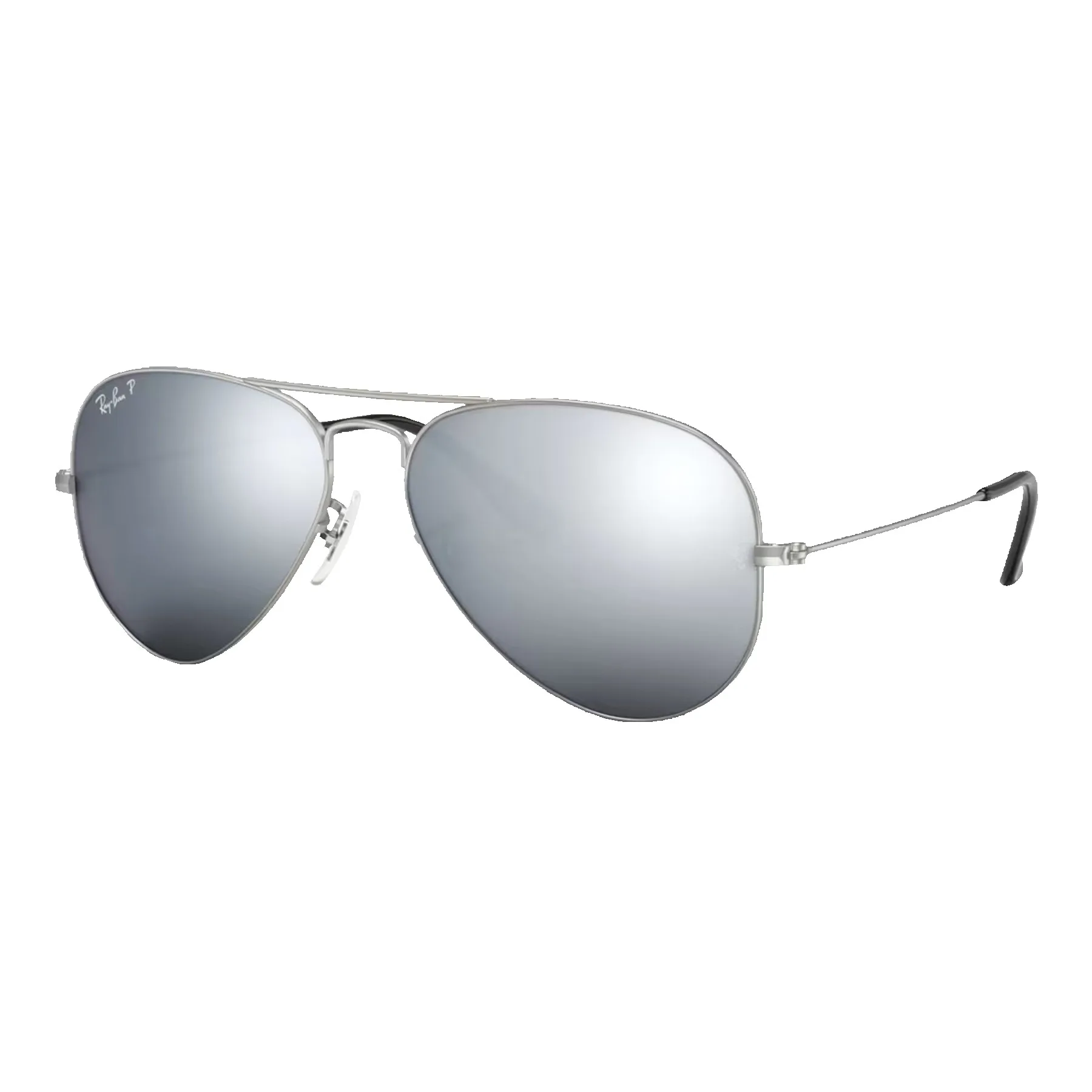 Ray-Ban Polarized Aviator Mirror Sunglasses