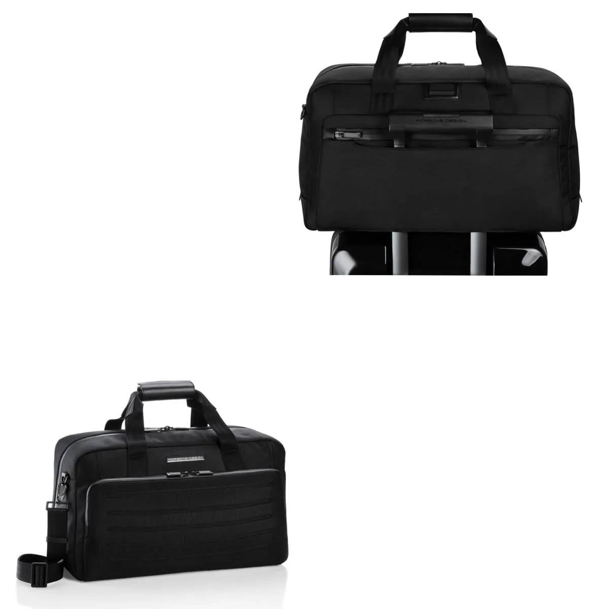 Bric's Porsche Design Roadster Pro Small Weekender Bag - Black