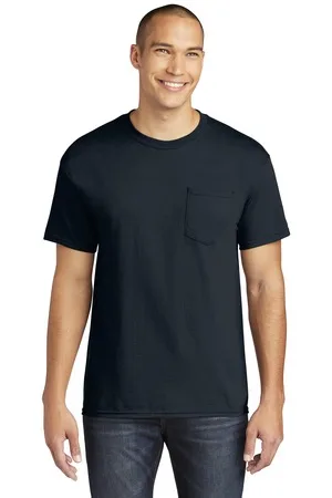 Gildan ® Heavy Cotton ™ 100% Cotton Pocket T-Shirt. view 3