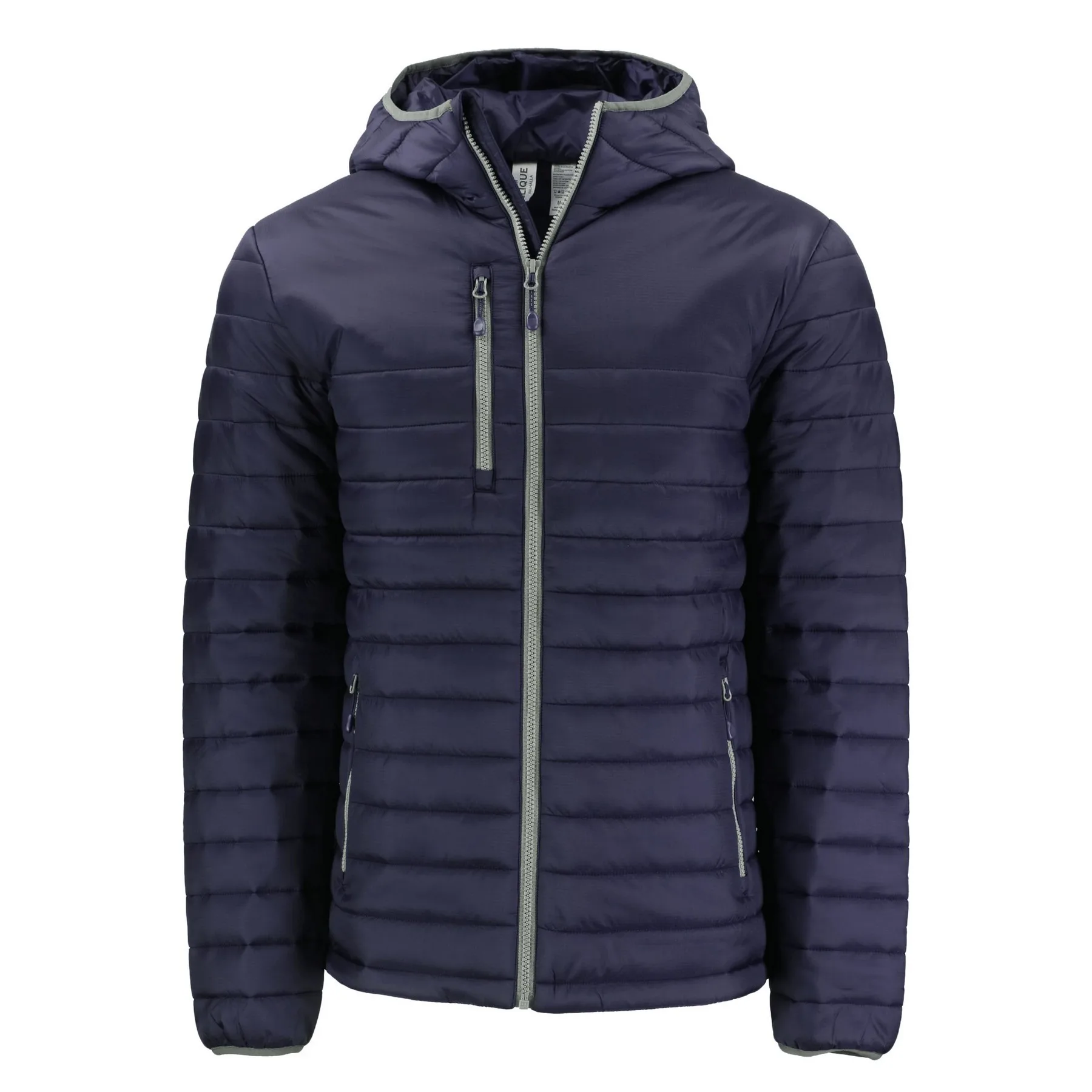 Clique Valhalla Full Zip Mens Puffer Jacket view 7