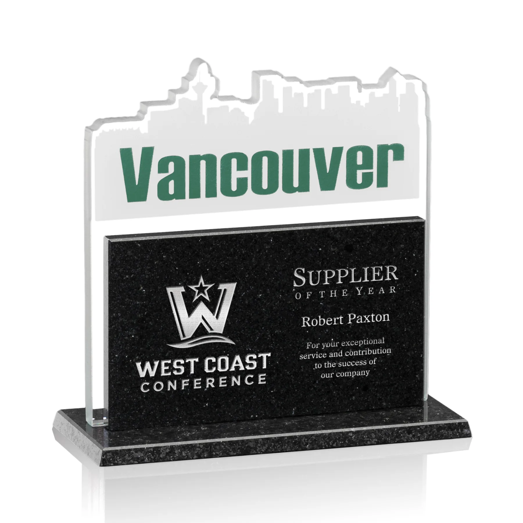 Vancouver, 6.5" x 6.625"