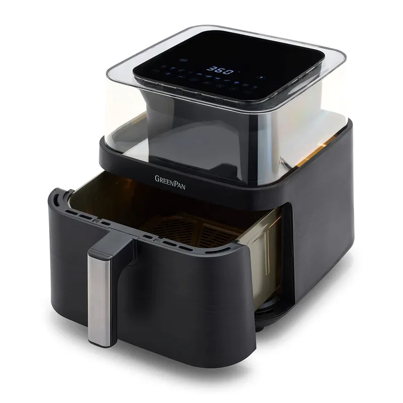 GreenPan Bistro 7-Quart Clear View Air Fryer