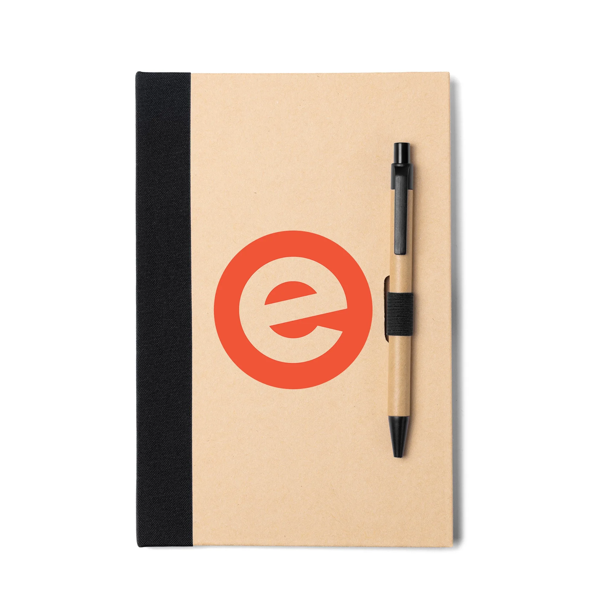 Binded Kraft Journal with Pen Closure view 6
