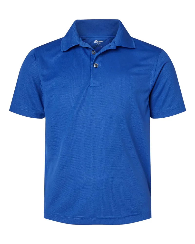 Paragon® Youth Saratoga Performance Mini Mesh Polo Shirt view 6