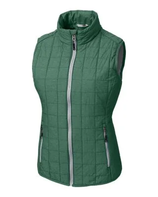Cutter & Buck Rainier PrimaLoftÂ® Womens Eco Insulated Full Zip Puffer Vest view 6