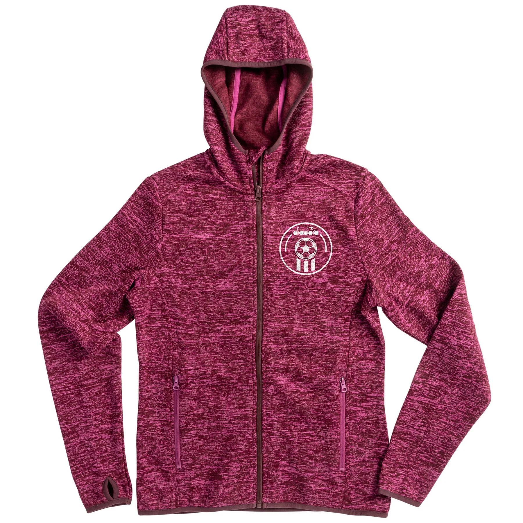 Soccer ACE Ladies' Melange Sweater Fleece view 5