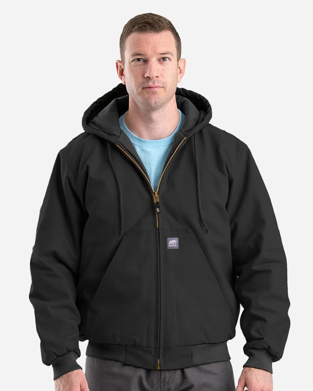 Berne® Apparel Men's Berne Heritage Hooded Jacket view 2