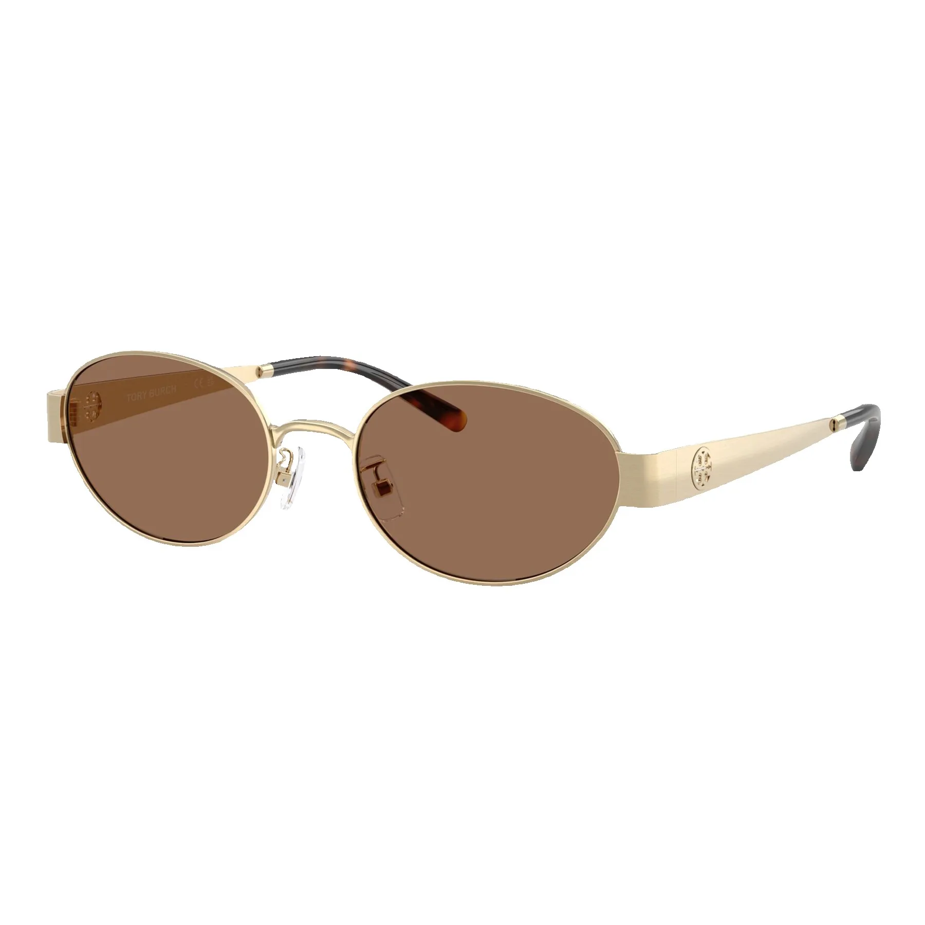 Tory Burch Women's Miller Metal Oval Sunglasses