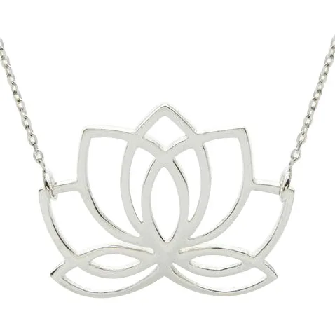 Jilco Inc Lotus Flower Necklace