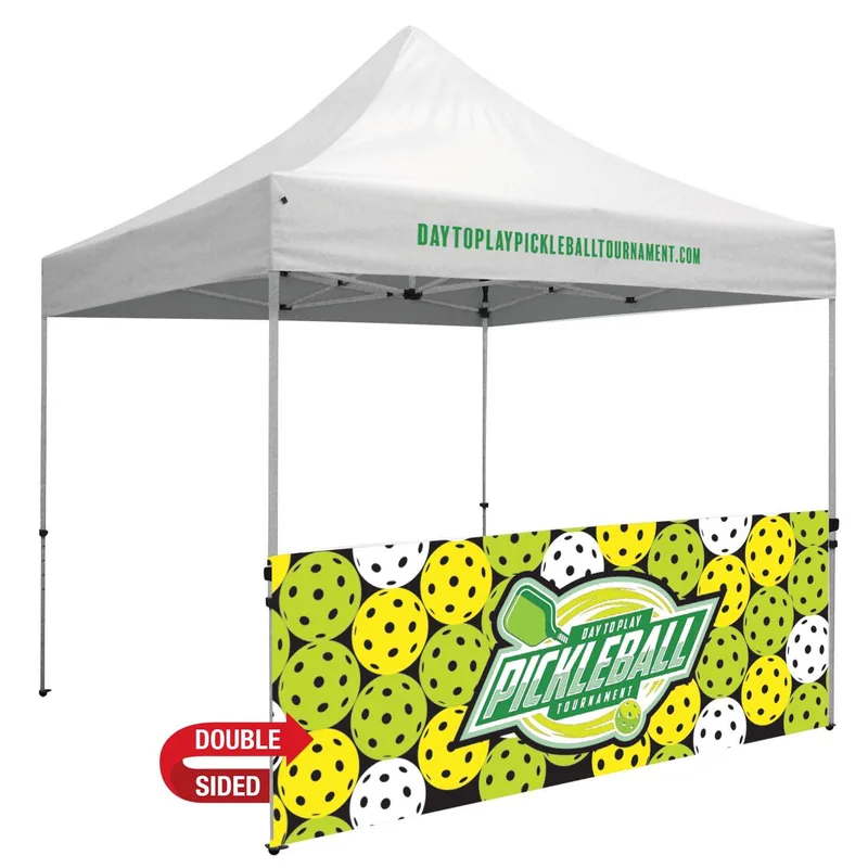 10' Premium Tent Half Wall Kit (Dye Sublimated, 2-Sided)