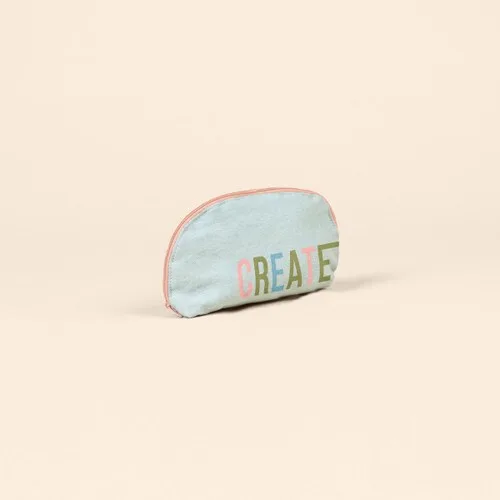 Beach Wash Denim White Logo Angle