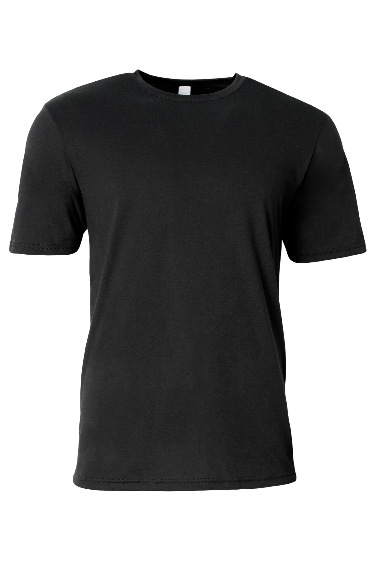 A4 Softek Short Sleeve Tee — Black