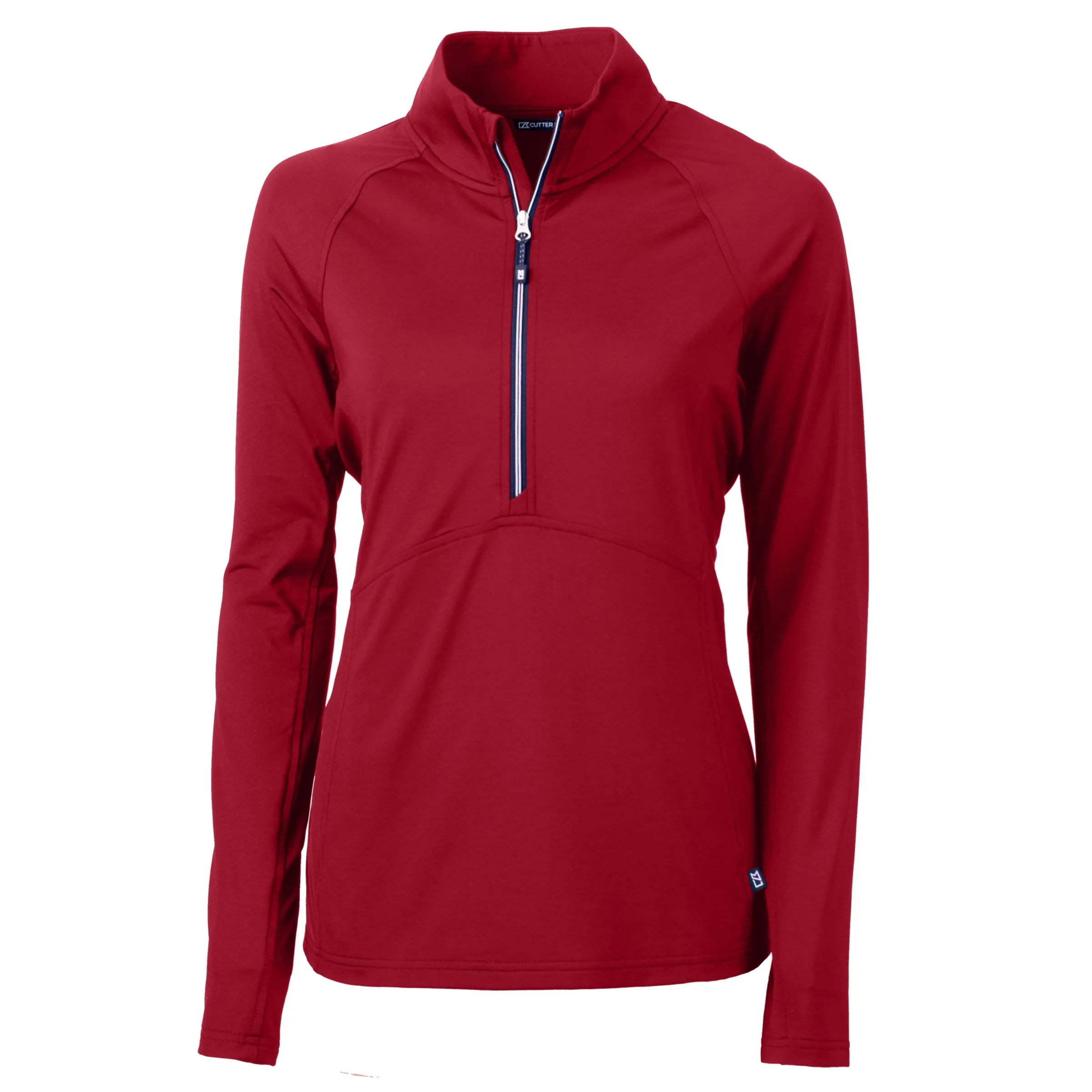 Cutter & Buck Adapt Eco Knit Stretch Recycled Womens Half Zip Pullover view 4