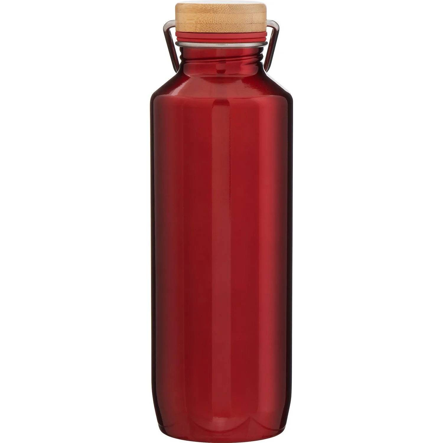 25 oz h2go Grove Water Bottle (Red) view 2