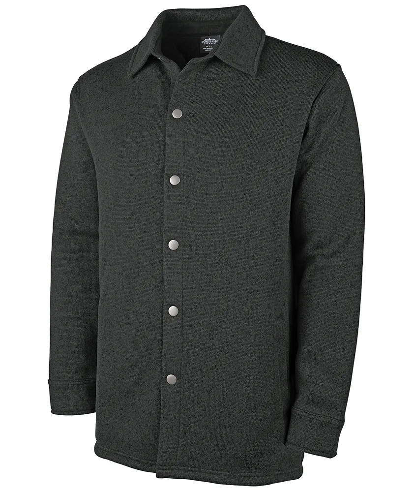 Black Heather Blank Front