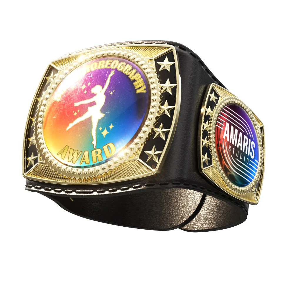 Vibraprint® Lil' Legacy Championship Belt in Black view 7