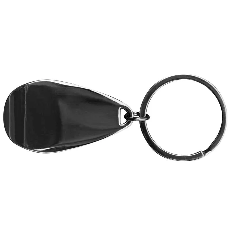 Gunmetal Apri Bottle Opener Key Chain view 2