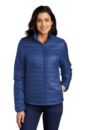 Port Authority® Women's Packable Puffy Jacket view 6