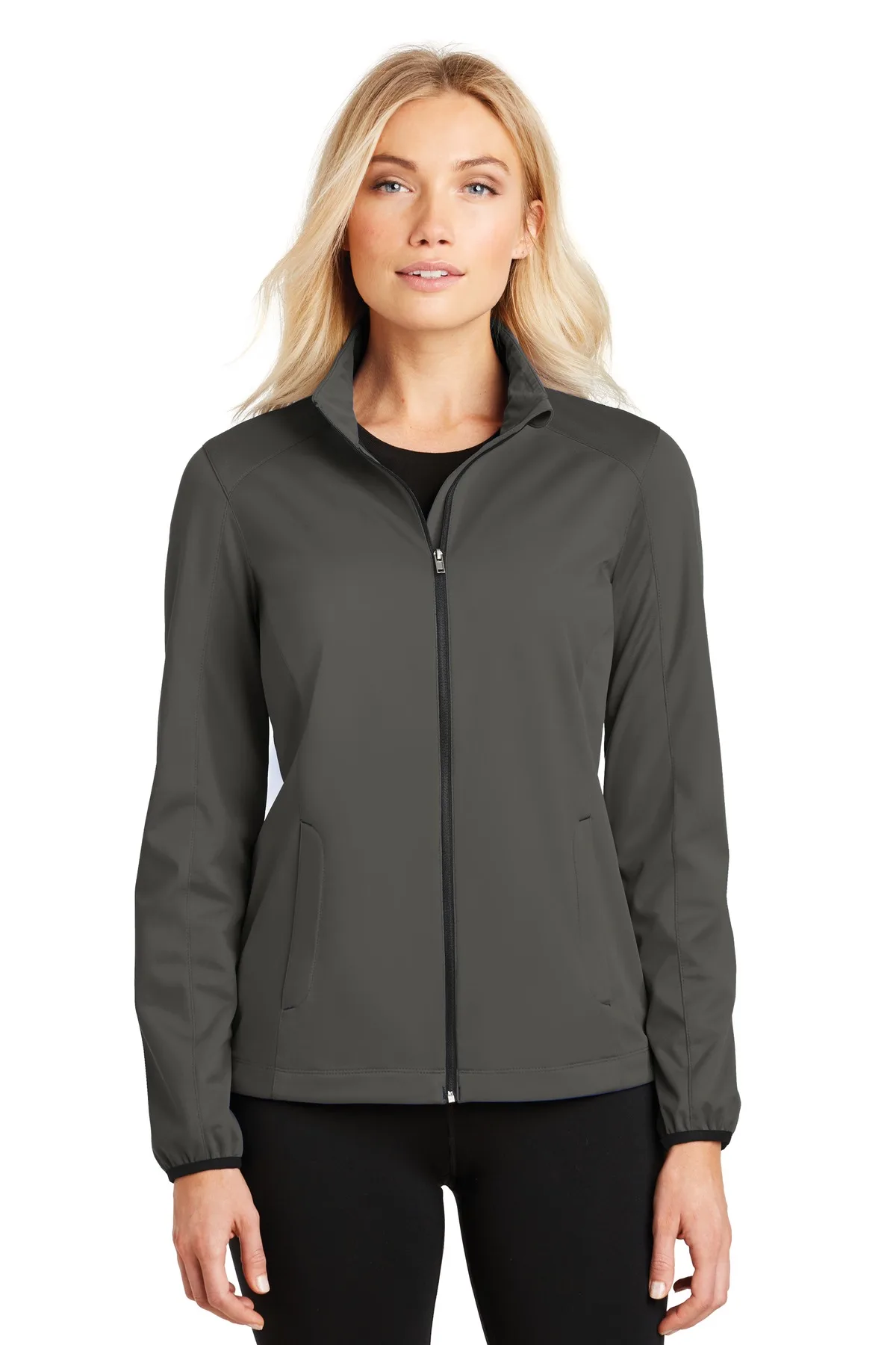 Port Authority® Women's Active Soft Shell Jacket. view 2