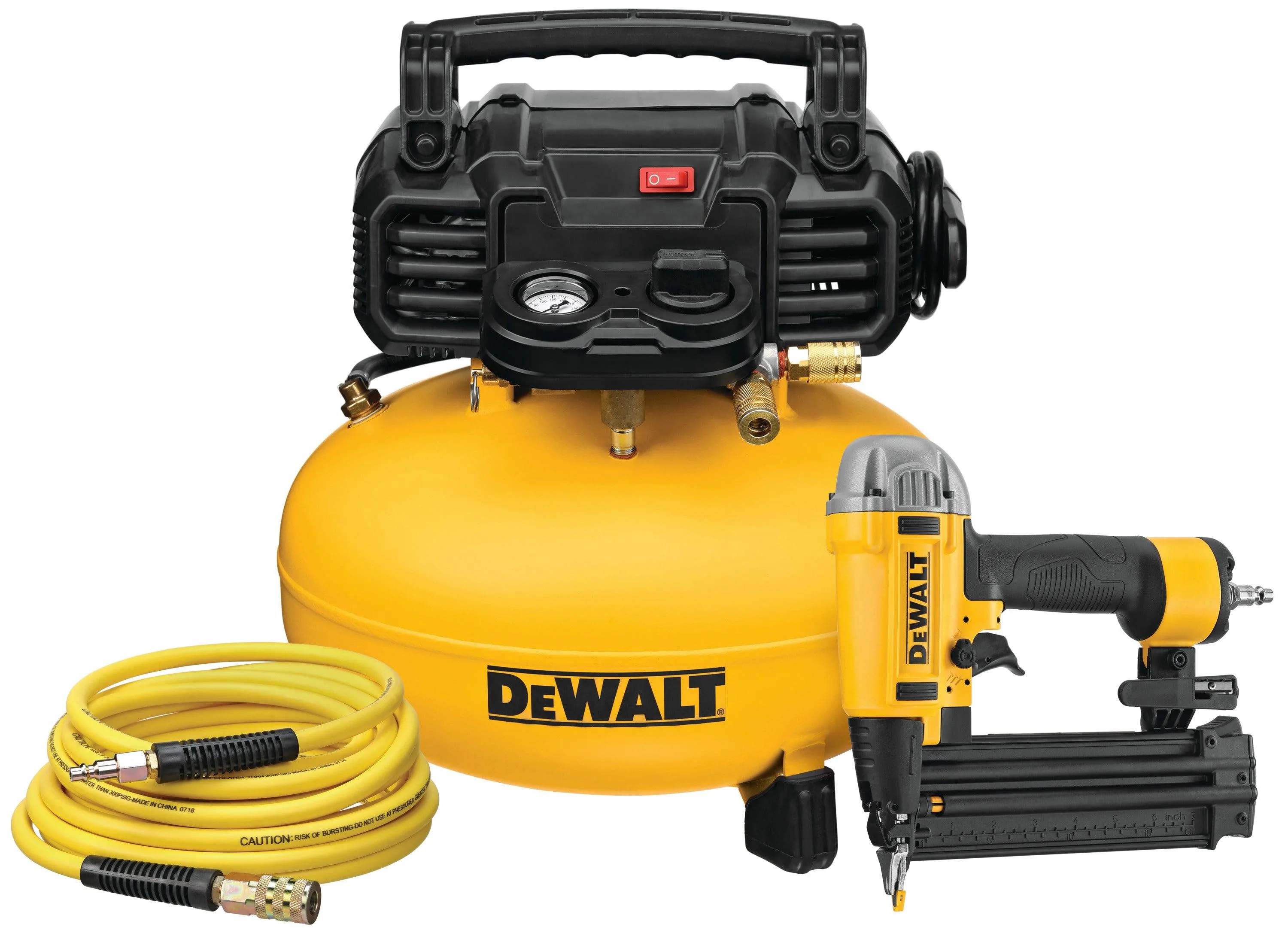 DeWalt 18Ga Brad Nailer & Pancake Compressor Kit