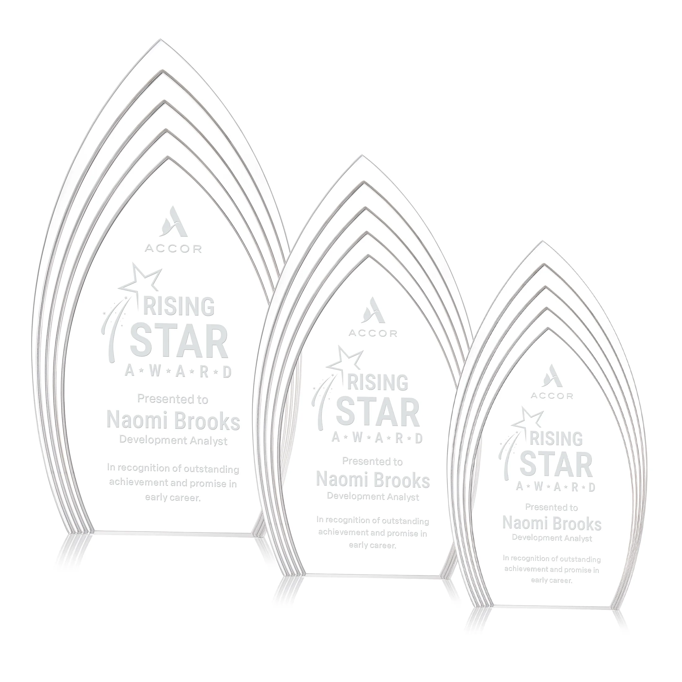 Laser Engraving, Clear