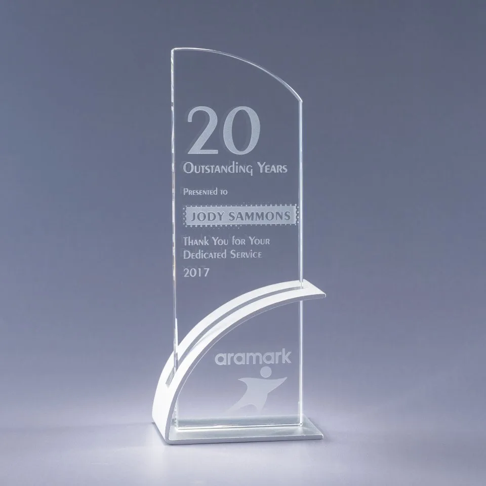 8.5" Optimist Crystal Award