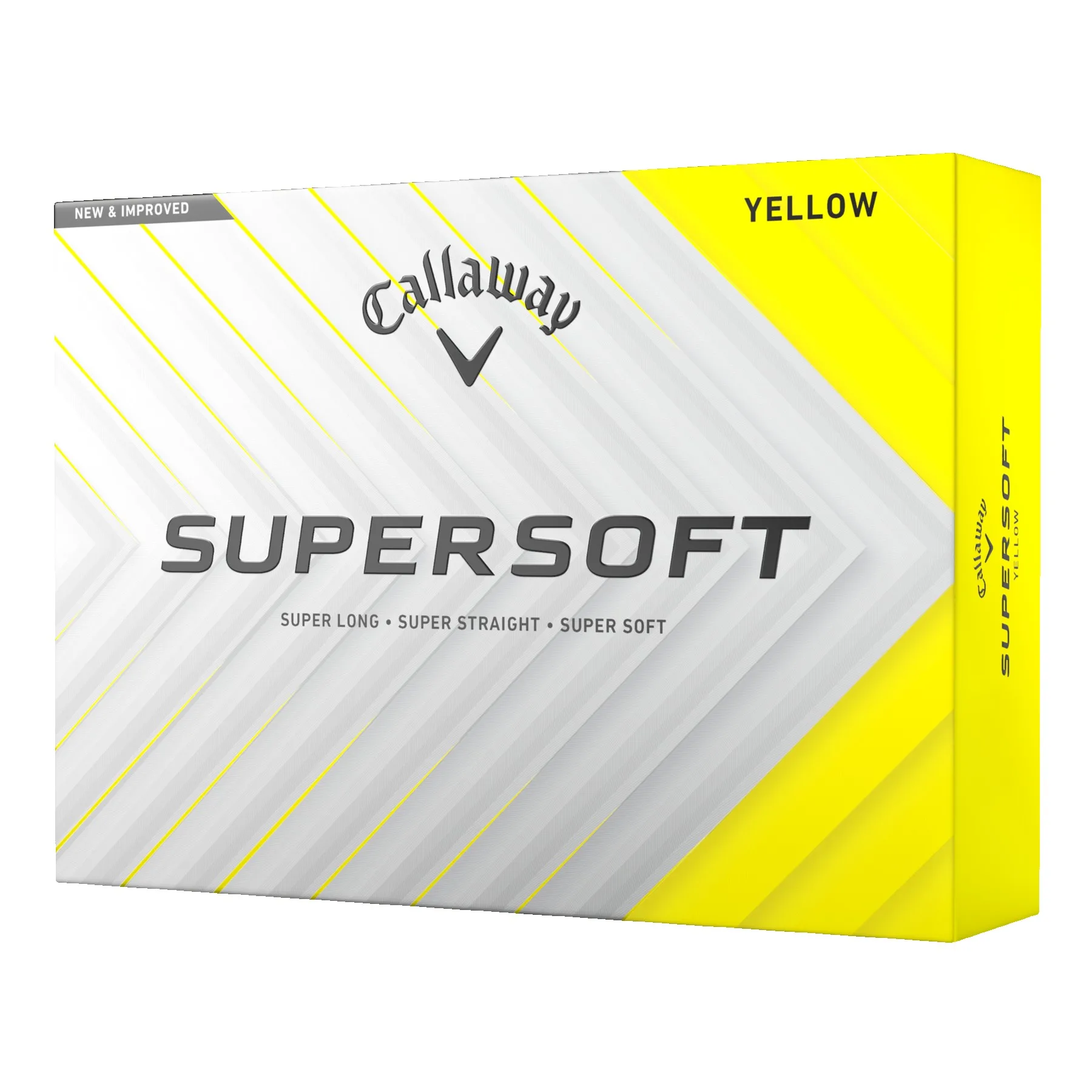 Callaway Supersoft Golf Balls - Yellow